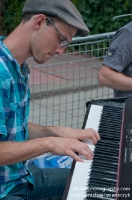 Keyboardist at the Jazz Festival